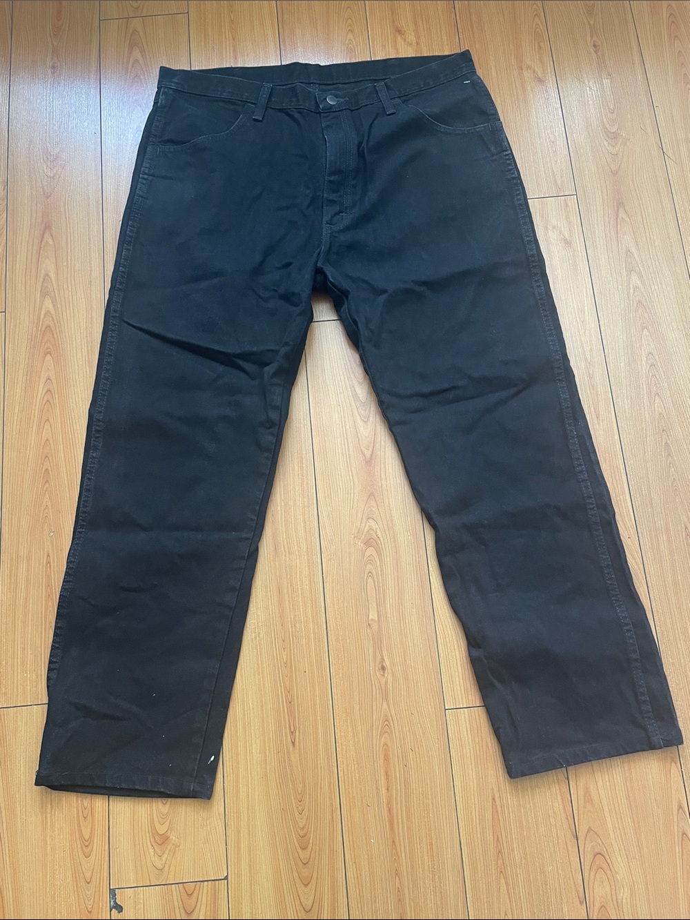 Rustler Men’s Black Relaxed Jeans